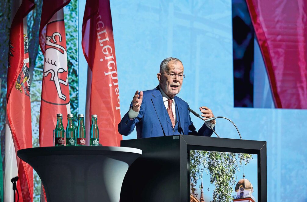 UHBP Van der Bellen bei der Eröffnungsrede