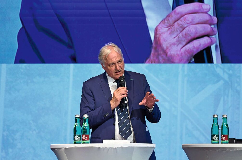 Peter Moser, Rektor der Montanuniversität